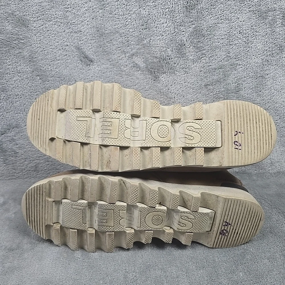 SOREL Kezar‎ Chukka Boot Mens Size 12 Beige Waterproof Leather Hiking Outdoor